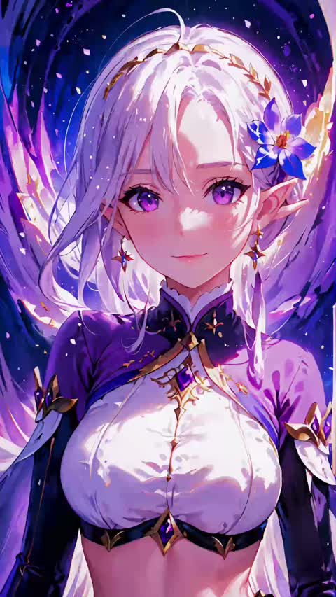 Underwater Emilia Purple