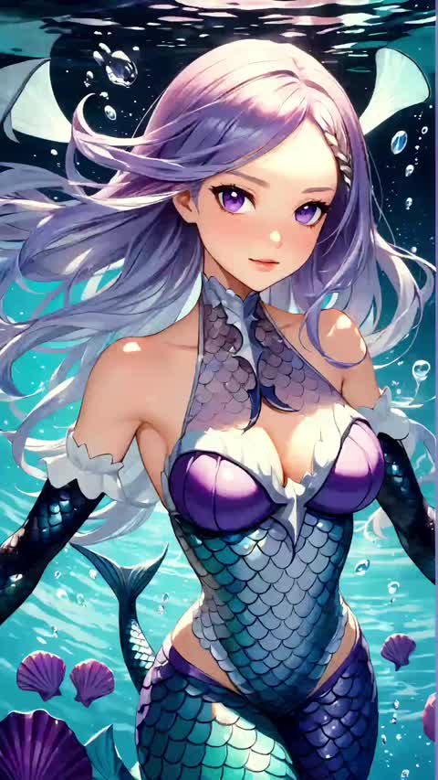 Emilia Mermaid TikTok