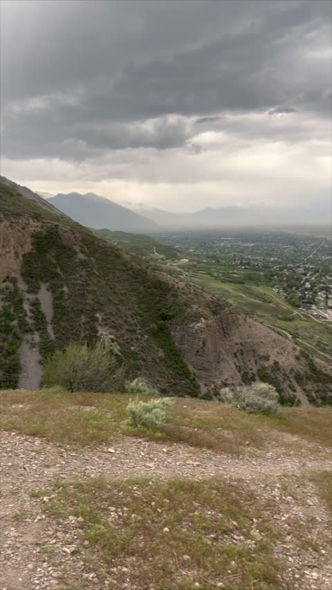 Rainy Day in the Mountains